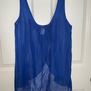 *CLEO* SHEER FLOWY TANK TOP!